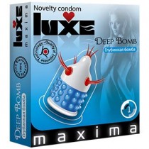 Презервативы Luxe Maxima Глубинная Бомба