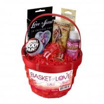 Подарочная корзина красная Basket of Love