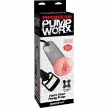 Вакуумная помпа для пениса Pump Worx-Fanta Flesh Pussy Pump