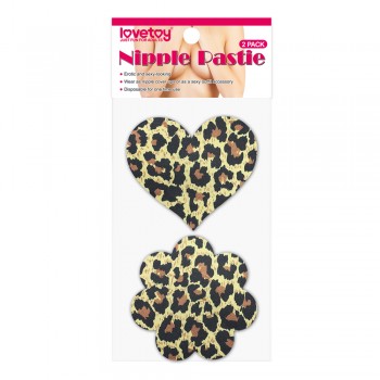 Пэстисы для груди Leopard Sexy Nipple Pasties (2 Pack)